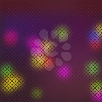 Multicolor abstract mosaic background. Pixel backdrop in 8-bit style, digital pattern vector ilustration
