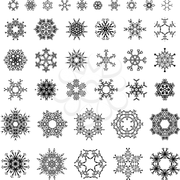 Vector elements for your Christmas design.