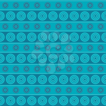 blue circles seamless pattern. vector illustration - eps 8