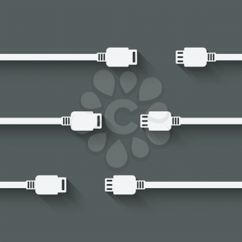 connection concept symbol. vector illustration - eps 10