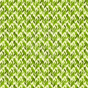 simple geometric abstract leaves seamless pattern. vector illustration - eps 8