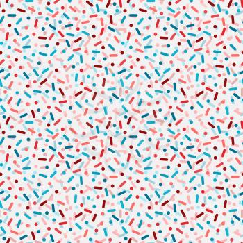 lines and dots seamless bright pattern. vector illustration - eps 8