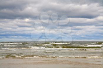 Baltic seaside (Gulf of Riga) near Jurmala,Latvia