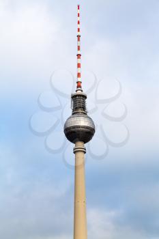 Fernsehturm Alexanderplatz TV tower in Berlin, Germany