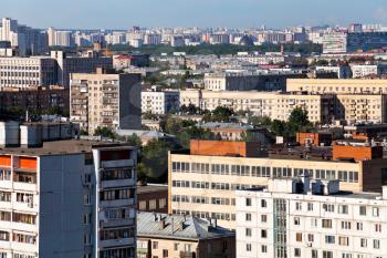 urban residential quarters in Moscow