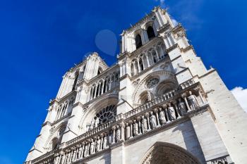 towers of Cathedral Notre Dame de Paris