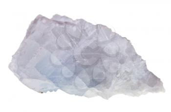 crystalline magnesite isolated on white background