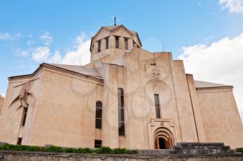 side view of Saint Gregory the Illuminator Cathedral, Yerevan, Armenia