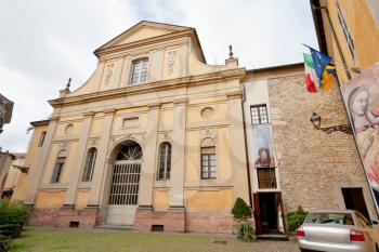 Pinacoteca Stuard of Parma , hosted by 2002 in a wing of the ancient abbey Benedictine Abbey of St. Paul in Parma, Italy