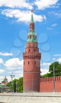 Vodovzvodnaya Tower of Moscow Kremlin, Russia