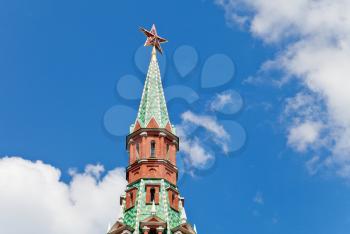 star on Moscow Kremlin Tower, Russia