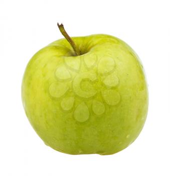 granny smith apple isolated on white background
