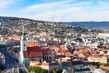 travel to Bratislava city - cityscape of Bratislava, Slovakia