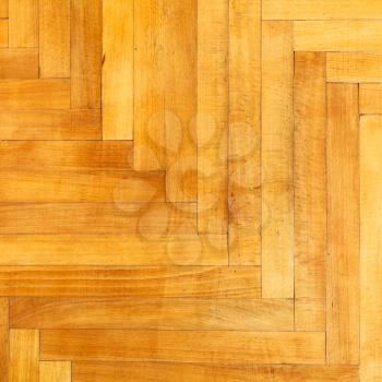square background from light varnished oak wood parquet