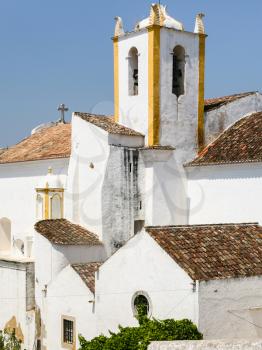 Travel to Algarve Portugal - Church of Santiago (Igreja matriz de Santiago) in Tavira city