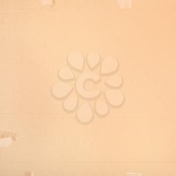 square background - used sheet of brown packaging cardboard