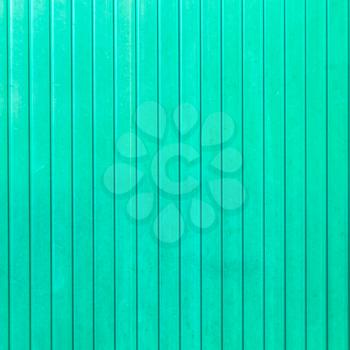 detail of fence close up from green translucent honeycomb polycarbonate panel