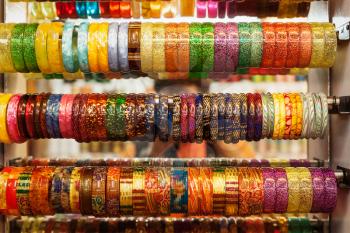 Indian Bangles in a shop