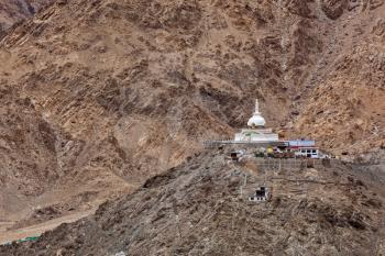 Shanti Stupa, Leh, Ladakh, India