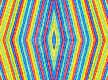 Multicolored abstract symmetrical background.