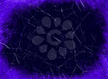Grunge purple chaos abstract background.Digitally generated image.