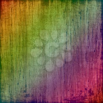 Multicolored grungy wooden texture as abstract background.Digitally generated image.