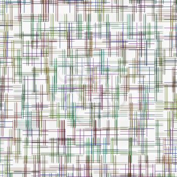 Multicolored grid and checkered pattern on white as abstract background.Digitally generated image.
