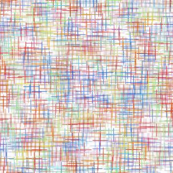 Multicolored checkered pattern on white as abstract background.Digitally generated image.