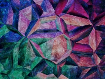 Purple kaleidoscope abstract background.Digitally generated image.