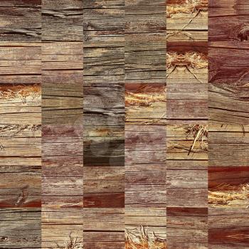 Wooden jigsaw puzzle pattern as abstract background.Digitally generated image.