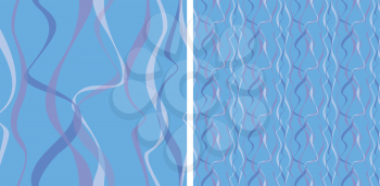 Seamless abstract background. Strip waves pattern.