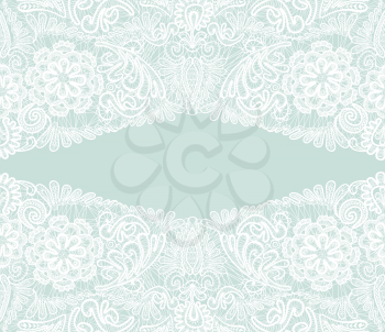 White lace Floral background, ornamental flowers. Element for wedding, birthday, holiday invitation or card.