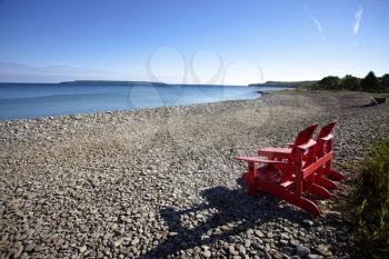 Owen Sound Ontario Georgian Bay chairs Canada