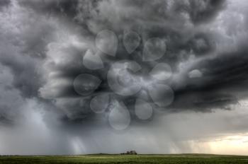 Storm Clouds Saskatchewan major hail and wind