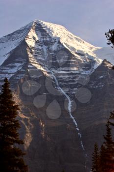 Mount Robson in scenic British Colombia