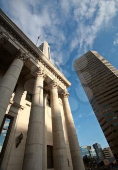 Old Bank of Montreal building in Winnipeg