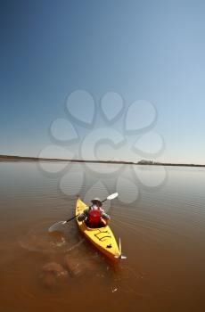 Kayaking in Manitoba