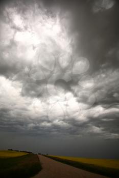 Cumulonimbus clouds contain severe convention currents, with very high, unpredictable winds, particularly in the vertical plane (updrafts and downdrafts). The air convection can also form mesocyclones