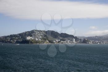 Ferry View Wellington New Zealand to South Island