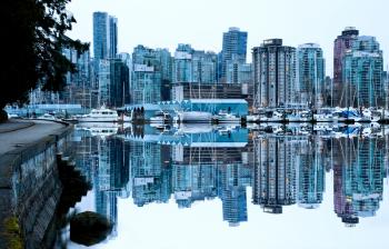 Vancouver Skyline Canada downtown west end City