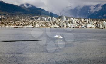 North Vancouver from Stanley Park British Columbia Canada