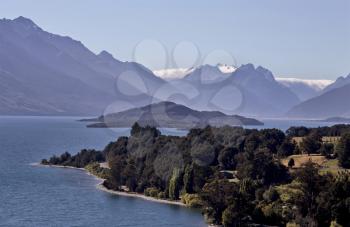 Lake Wakatipu Glenorchy Scenic Drive New Zealand