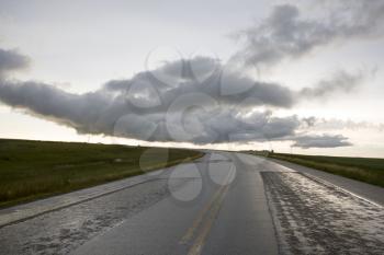 Prairie Storm Clouds in Saskatchewan Canada Mammatus