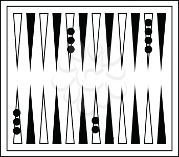 Backgammon Clipart