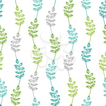 Vector bright nature background.