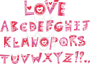 Love alphabet