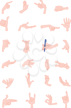 Hands gestures