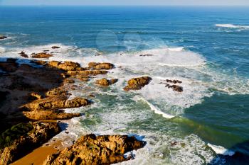  blur  in south africa    sky ocean    tsitsikamma reserve  nature and rocks
