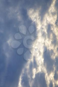in the busto arsizio lombardy italy  varese abstract   ckoudy sky and sun beam