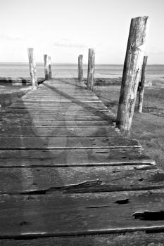 blur in south africa   sky ocean isimagaliso nature  reserve and pier